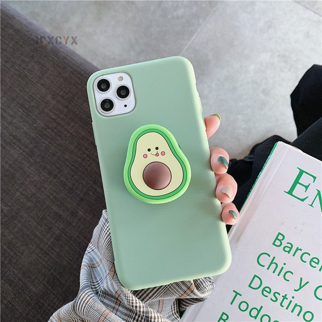 3D Luxury Cute Avocado Phone Case