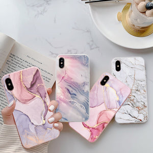Marble TPU Mobile Case