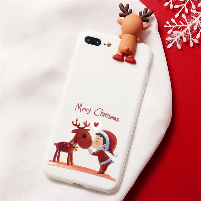 Christmas Cartoon Deer Case