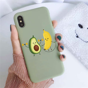 Green Matte Avocado Phone Case